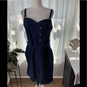 City Chic denim sundress